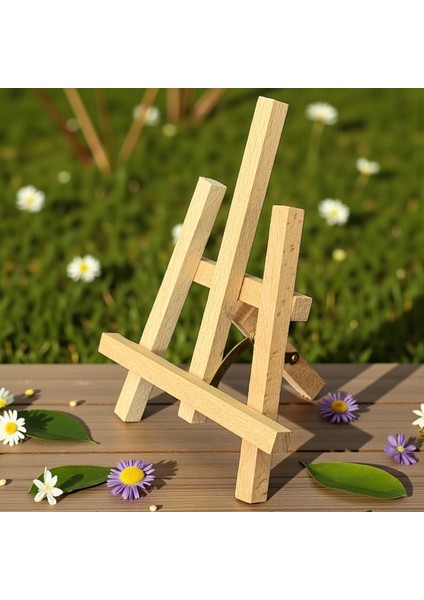 Doğal Gürgen Mini Şövale