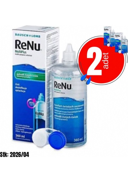 Multiplus Lens Solüsyonu 360 ml - Ikili Kofre