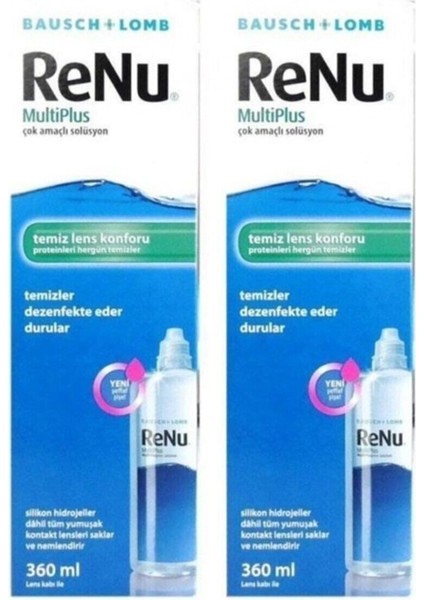 Multiplus Lens Solüsyonu 360 ml - Ikili Kofre fiyatları