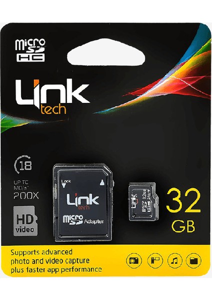 Linktech M105 32GB Micro Sd Hafıza Kartı