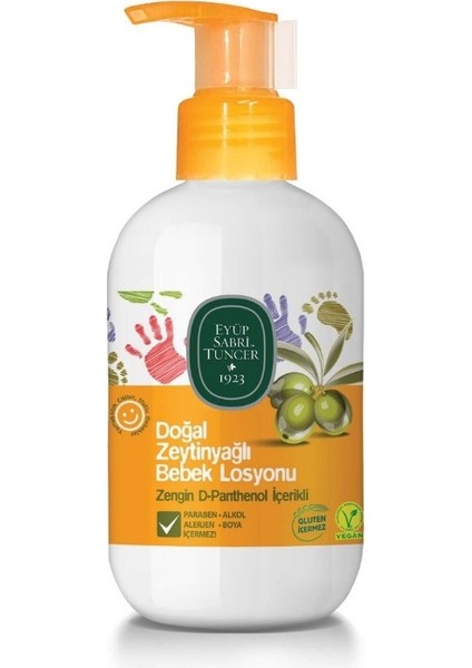 Eyüp Sabri Tuncer Doğal Zeytinyağlı Bebek Losyonu 280ML