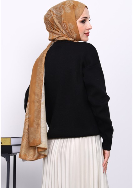 Siyah Nakışlı Düğmeli Triko Hırka fırsatları
