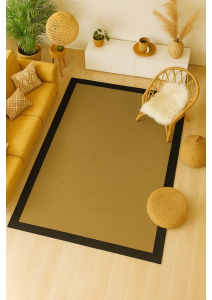 Bohem Sisal Serisi Bordürlü Kolay Temizlenebilir Leke Tutmaz Toz Yapmaz Sisal Halı modelleri