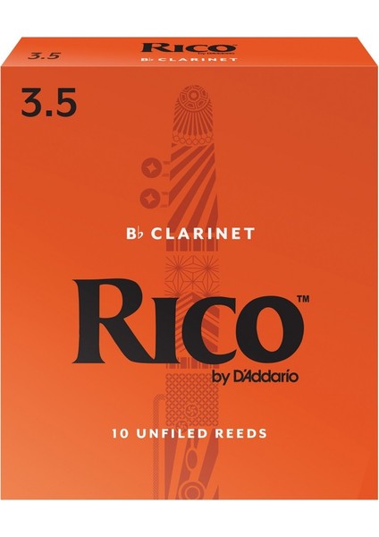 D'addario Woodwinds Rico RCA1035 Sib Klarnet Kamışı No:3.5