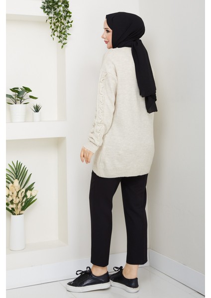 Kadın Kolu Taşlı Tunik -PMK487 modelleri