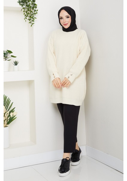 Kadın Kolu Taşlı Tunik -PMK487 fırsatları