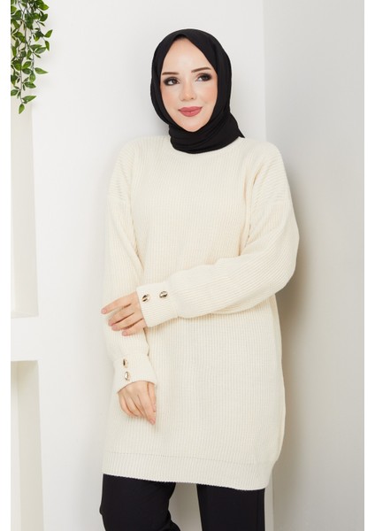 Kadın Kolu Taşlı Tunik -PMK487 indirimleri