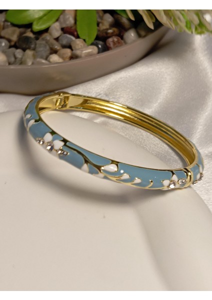 Mavi Mineli Vip Bilezik