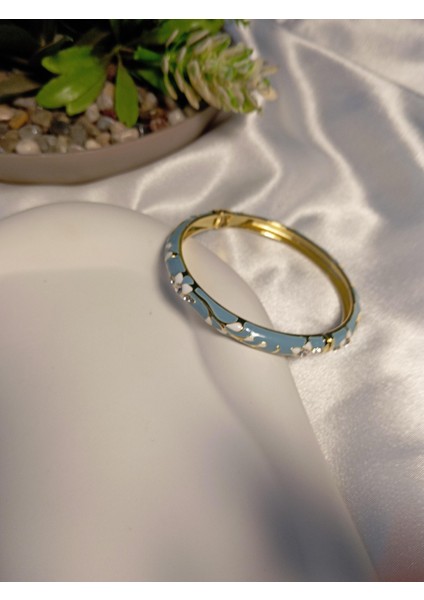 Mavi Mineli Vip Bilezik modelleri