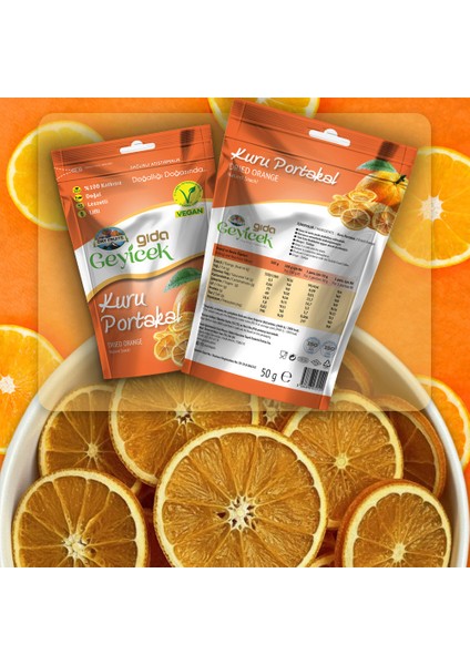 Kurutulmuş Portakal 50 gr fırsatları