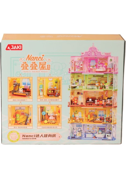 HK131 Jaki Spor Salonu 279 Parça Block Oyuncak fiyatları