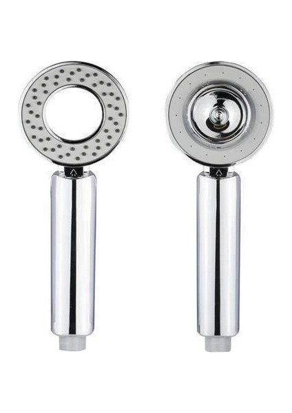 Çift Taraflı Yüksek Basınç Su Akıtan Şampuan Hazneli Duş Başlığı ( Lisinya )