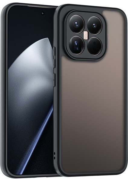 Xiaomi 15T Kılıf Kamera Korumalı Şeffaf Arka Yüzey Zore New Roll Kapak