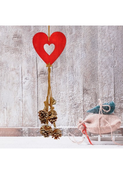 Yılbaşı Naturel Sarkıt Süs 35 cm Ila 45 cm