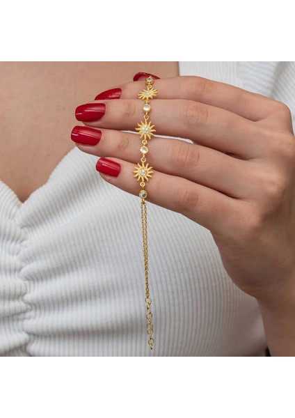 Gümüş Gold Güneş Kadın Bileklik fiyatları