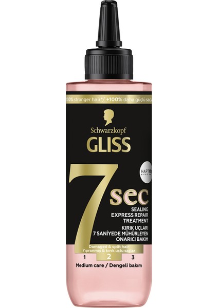 7 Sec Split Hair Mıracle Ekspres Onarıcı 200 ml 2 Adet