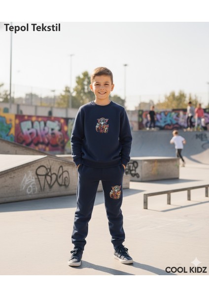 8-9 Yaş Baskılı Erkek Çocuklar Için Penye Kumaş Pijama Takımı fiyatları