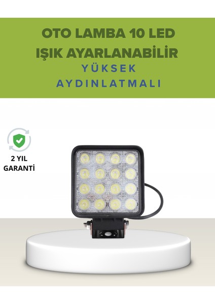 Araç Dışı Aydınlatma Için LED Far | Zorlu Koşullara Dayanıklı, Çok Amaçlı