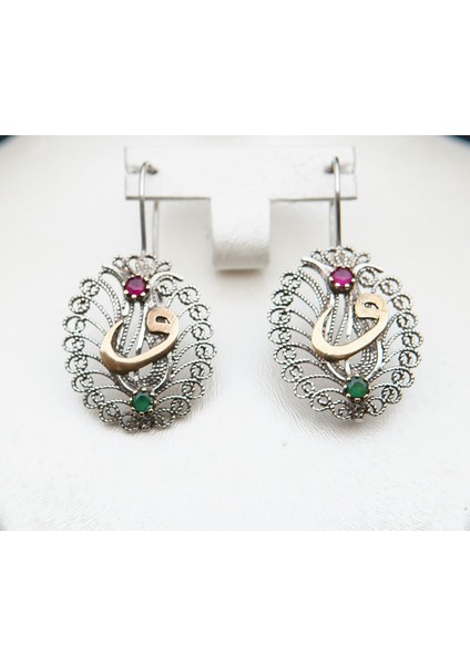 925 Ayar Gümüş Telkari Kadın Küpe SKÜ00016 modelleri