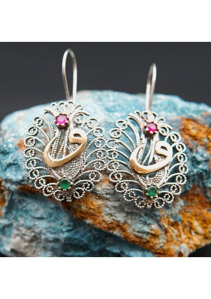 925 Ayar Gümüş Telkari Kadın Küpe SKÜ00016 fırsatları