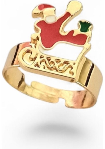 Yılbaşı Figürlü Eklem Yüzük