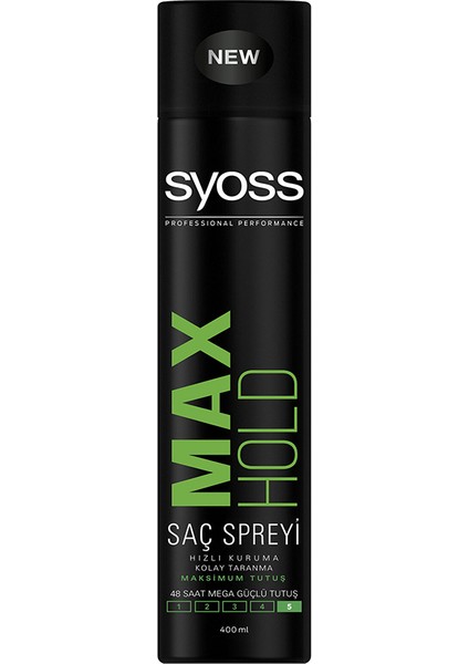 2 Adet Syoss Sprey 400ML Max Hold fiyatları