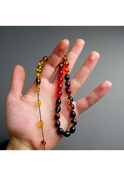 Renk Süzmesi Ateş Kehribarı Tesbih fırsatları