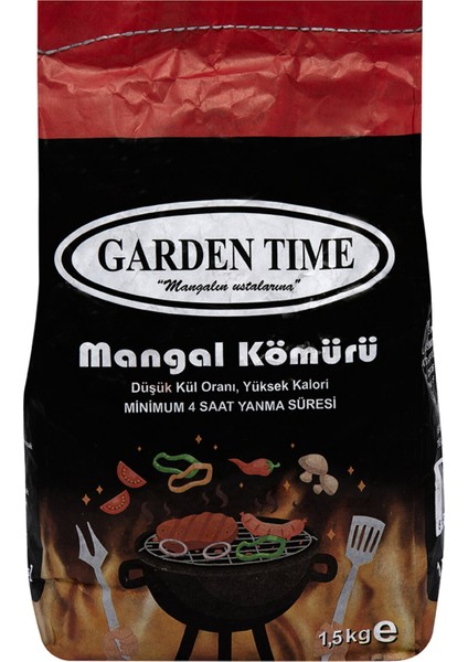 Mangal Kömürü 1.5 kg 3 Adet