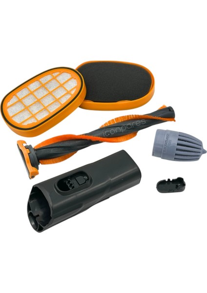 Philips Uyumlu XC7043 & FC6823 Speedpro Max Başlık Fırçası, Seperatör, Boru Tamir Kiti ve Filtre 2 Adet