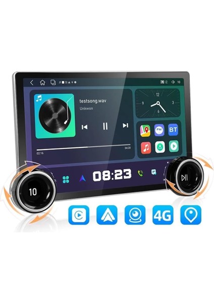 9 ve 10 Inç Tüm Çerçeve Modellerine Uygun Dualknob 11,8 Inç 2k Görüntü Özelliginesahip fırsatları