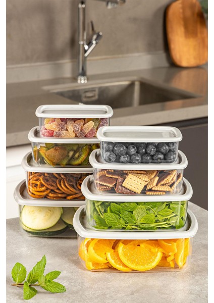 2 Adet Decorev Saklama Kabı 8'li