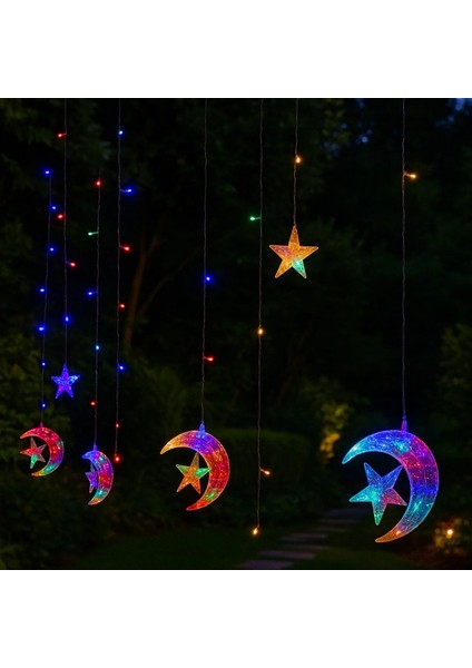Ay Yıldız LED Işık Zinciri