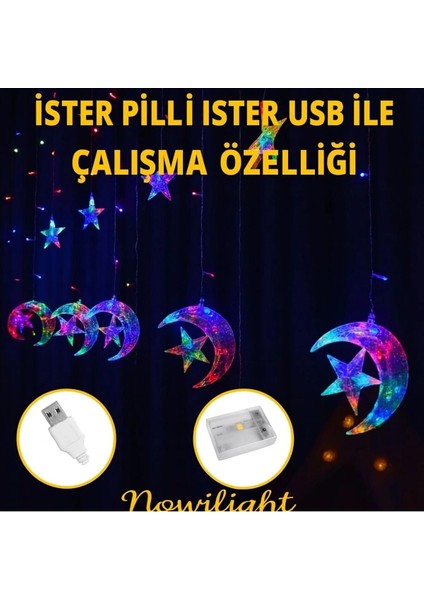 Ay Yıldız LED Işık Zinciri fiyatları