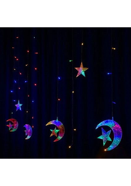 Ay Yıldız LED Işık Zinciri modelleri