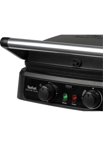 Döküm Plaka 2000W Güç Yüksek Kalite Paslanmaz Gourmet Minute Tost Makinesi Siyah+Mutfak Tartısı Hediyeli