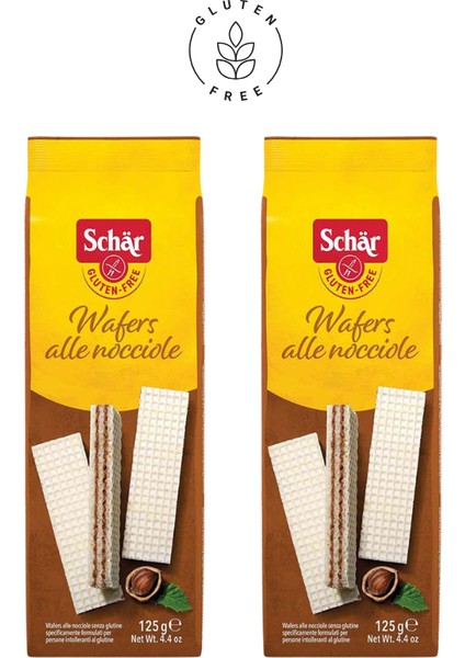 Glutensiz Wafers Alle Nocciole Fındıklı Gofret (2 Adet)