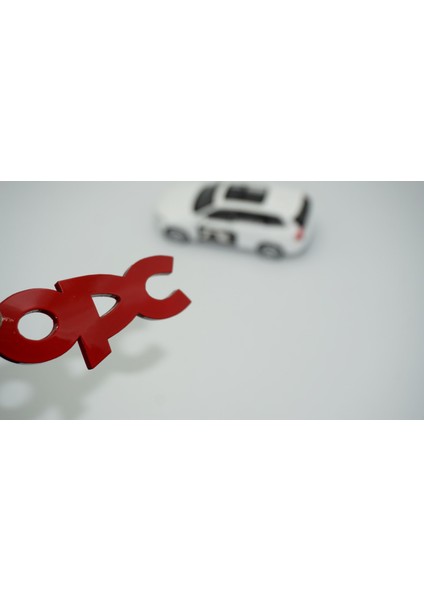 Opel Opc Bagaj Kırmızı Abs Logo Amblem Arma