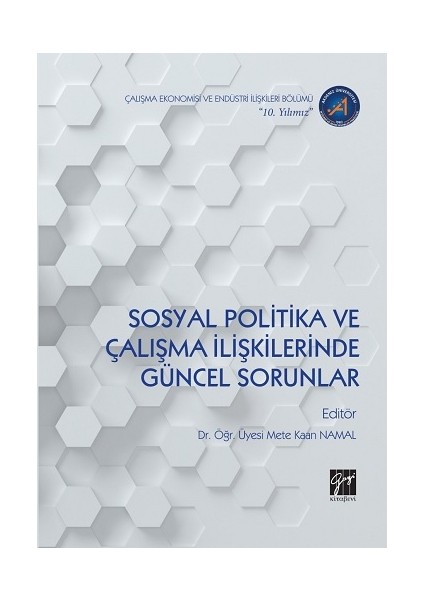 Sosyal Politika ve Çalışma Ilişkilerinde Güncel Sorunlar