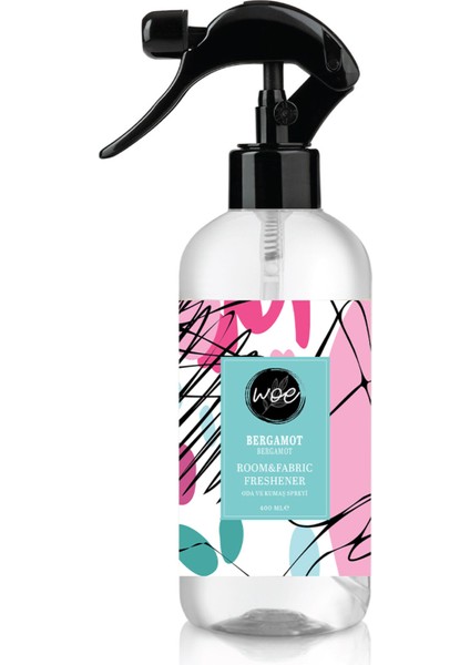 Oda ve Kumaş Spreyi Bergamot 400 ml 3 Adet