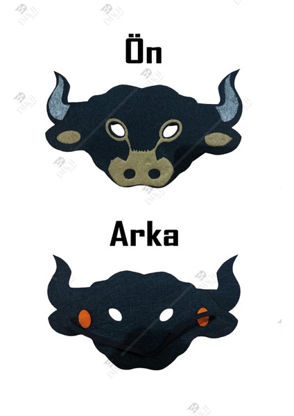 Boğa Maske Kaliteli Keçe Hayvan Figürlü Maske fiyatları