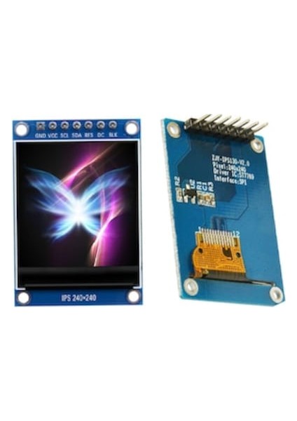 1.3" 240X240 Spı Iletişimli IPS Hd Tft ST7789 LCD OLED