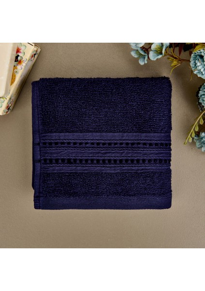 Soft Lapa El Havlusu - Lacivert - 30X50 cm