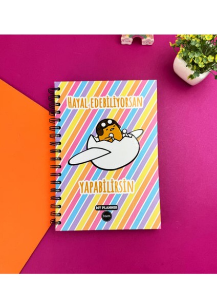 Hayal Edebiliyorsan Yapabilirsin Tasarımlı Konuşan Ajanda