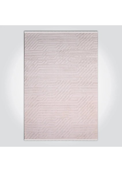 Vinaros Modern Bej Viskon ve Akrilik Pamuk Tabanlı Makine Halısı fiyatları