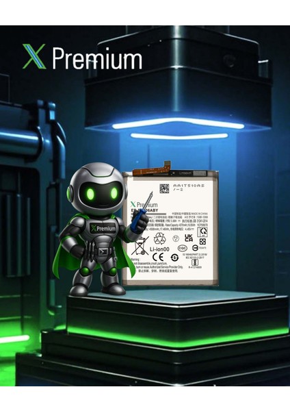 Xpremium Samsung Galaxy S22 Plus Uyumlu Batarya Pil Süper Yüksek Kalite 4500 Mah EB-BS906ABY modelleri