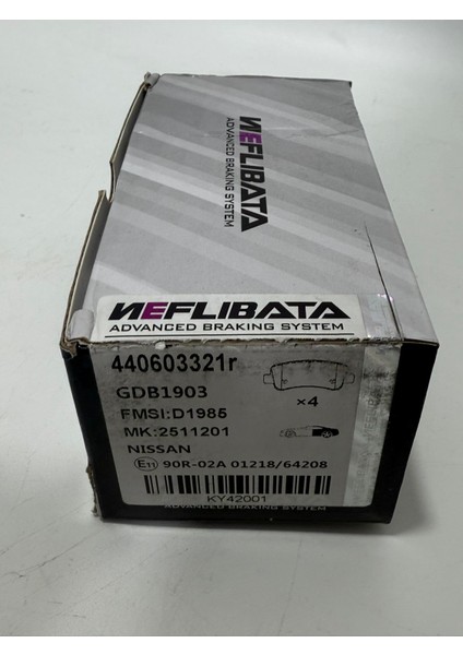 Renault Master Arka Fren Balatası Takımı 440603321R modelleri