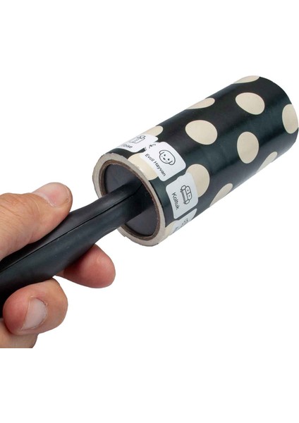 Tüy Toplama Rulo Seti (1 Sap + 5 Yedek Rulo) | Güçlü Yapışkanlı, Giysi ve Koltuk Tüy Temizleyici | Evcil Hayvan Kılı, Toz ve Lint Için Pratik indirimleri