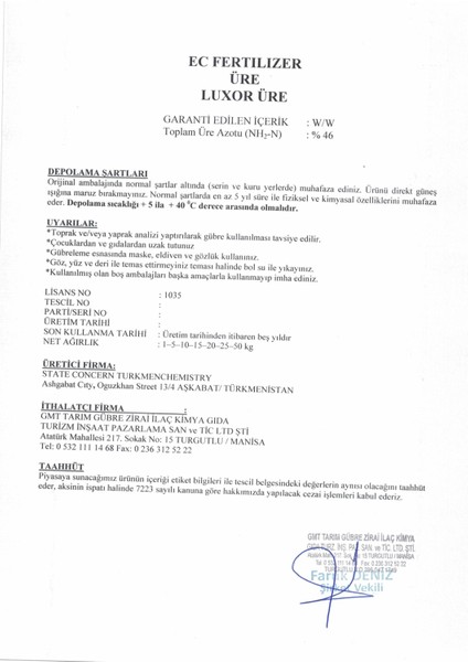 Luxor Kps K₂o:25 So₃:42 – Potasyum Tiyosülfat (Kts) Sıvı Gübre 1 Lt – Yüksek Potasyum ve Kükürt Içeriği fırsatları