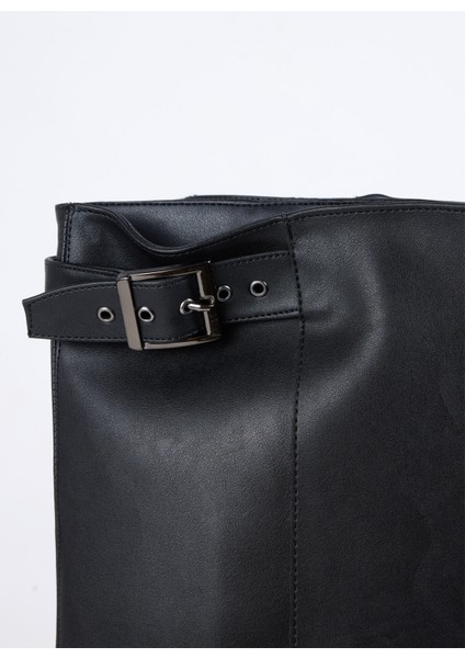 Siyah Kadın Çizme Fallon-Chen indirimleri