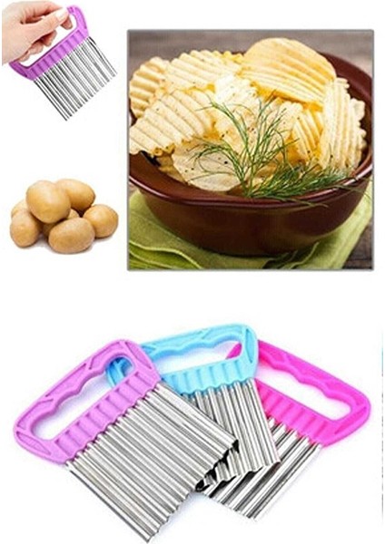 Şekilli Sebze ve Meyve Dilimleyici, Patates ve Cips Kesici Araç indirimleri